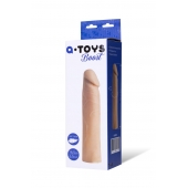 Реалистичная насадка с ярко выраженной головкой - 16,5 см. - A-toys - в Рязани купить с доставкой