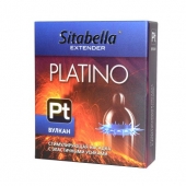 Стимулирующая насадка с усиками Platino  Вулкан - Sitabella - купить с доставкой в Рязани