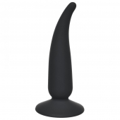 Чёрная анальная пробка P-spot Teazer Black - 12,2 см. - Lola Games - в Рязани купить с доставкой