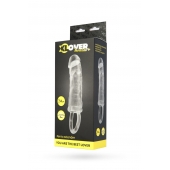 Прозрачная насадка с петлёй для фиксации - 14 см. - ToyFa - в Рязани купить с доставкой