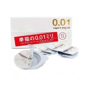 Супер тонкие презервативы Sagami Original 0.01 - 5 шт. - Sagami - купить с доставкой в Рязани
