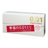 Супер тонкие презервативы Sagami Original 0.01 - 5 шт. - Sagami - купить с доставкой в Рязани
