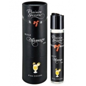 Массажное масло с ароматом пина колады Huile de Massage Gourmande Pina Colada - 59 мл. - Plaisir Secret - купить с доставкой в Рязани