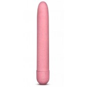 Розовый биоразлагаемый вибратор Eco - 17,8 см. - Blush Novelties