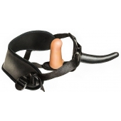 Женский страпон с вагинальной пробкой Woman Strap - 12 см. - LOVETOY (А-Полимер) - купить с доставкой в Рязани