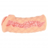 Телесный мастурбатор-вагина Elegance с двойным слоем - KOKOS - в Рязани купить с доставкой