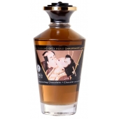 Массажное интимное масло с ароматом шоколада - 100 мл. - Shunga - купить с доставкой в Рязани