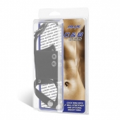 Кольцо на член и мошонку Cock Ring With 2  Ball Stretcher And Optional Weight Ring - BlueLine - в Рязани купить с доставкой