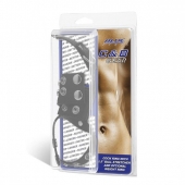 Утяжка на пенис и мошонку Cock Ring With 1.5  Ball Stretcher And Optional Weight Ring - BlueLine - купить с доставкой в Рязани