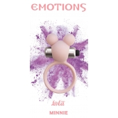 Розовое эрекционное виброколечко Emotions Minnie Light pink - Lola Games - в Рязани купить с доставкой