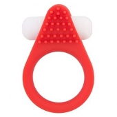 Красное эрекционное кольцо LIT-UP SILICONE STIMU RING 1 RED - Dream Toys - в Рязани купить с доставкой