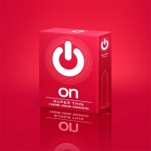 Супертонкие презервативы ON) Super Thin - 3 шт. - ON) - купить с доставкой в Рязани