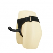 Страпон с изогнутой головкой Ultra Harness Curvy Dildo - 15,8 см. - Baile - купить с доставкой в Рязани