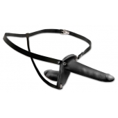 Женский страпон с вагинальной пробкой Double Penetrix Strap-on - 15 см. - Pipedream - купить с доставкой в Рязани