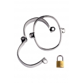 Металлический наручники с замком - ToyFa - купить с доставкой в Рязани