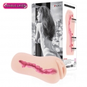 Мастурбатор-вагина Sanda с рельефным тоннелем - KOKOS - в Рязани купить с доставкой