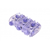 Фиолетовая насадка на пенис Rings Armour - Lola Games - в Рязани купить с доставкой