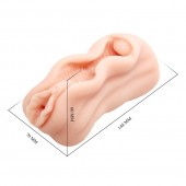 Реалистичная вагина-мастурбатор с необычным дизайном - Baile - в Рязани купить с доставкой