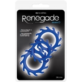 Набор из 3 синих эрекционных колец Renegade Gears - NS Novelties - в Рязани купить с доставкой