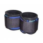 Сине-черные неопреновые наручники - Sitabella - купить с доставкой в Рязани