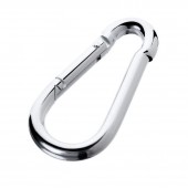 Серебристый карабин TOYFA Metal - ToyFa - купить с доставкой в Рязани