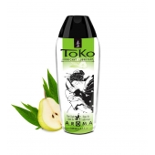 Интимный гель TOKO Pear   Exotic Green Tea с ароматом груши и зеленого чая - 165 мл. - Shunga - купить с доставкой в Рязани