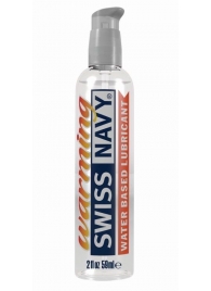 Разогревающий лубрикант на водной основе Swiss Navy Warming Lube - 59 мл. - Swiss navy - купить с доставкой в Рязани