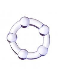 Фиолетовое эрекционное кольцо A-Toys - A-toys - в Рязани купить с доставкой