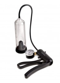 Вакуумная мужская помпа с датчиком давления Pro-Gauge Power Pump - Pipedream - в Рязани купить с доставкой