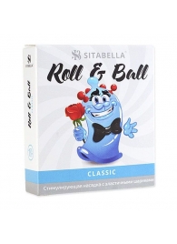 стимулирующий презерватив-насадка Roll   Ball Classic - Sitabella - купить с доставкой в Рязани