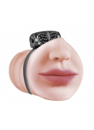 Мастурбатор-ротик с виброкольцом Satisfaction Beloved - Lola Games - в Рязани купить с доставкой