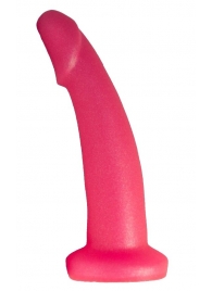 Розовый плаг-массажёр для простаты - 13,5 см. - LOVETOY (А-Полимер) - в Рязани купить с доставкой