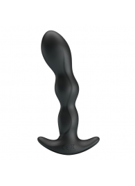 Черный анальный стимулятор простаты с вибрацией Special Anal Massager - 14,5 см. - Baile - в Рязани купить с доставкой