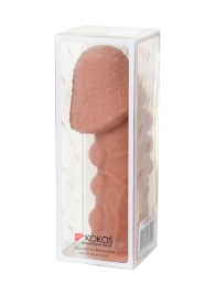 Насадка на фаллос с пузыриками, венками и ребристостью KOKOS Extreme Sleeve 09 - 12,7 см. - KOKOS - в Рязани купить с доставкой