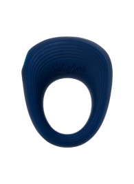 Синее эрекционное кольцо на пенис Satisfyer Ring 2 - Satisfyer - в Рязани купить с доставкой