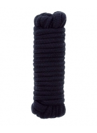 Чёрная веревка для связывания BONDX LOVE ROPE - 5 м. - Dream Toys - купить с доставкой в Рязани