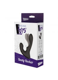 Чёрный массажер простаты с 2 моторами BOOTY ROCKER - Dream Toys - в Рязани купить с доставкой