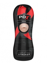 Мастурбатор-ротик Vibrating Oral Stroker - Pipedream - в Рязани купить с доставкой