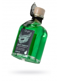 Массажное масло Orgie Lips Massage со вкусом яблока - 100 мл. - ORGIE - купить с доставкой в Рязани