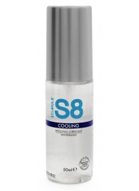 Охлаждающий лубрикант на водной основе S8 Cooling Lube - 50 мл. - Stimul8 - купить с доставкой в Рязани