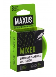 Презервативы в железном кейсе MAXUS Mixed - 3 шт. - Maxus - купить с доставкой в Рязани