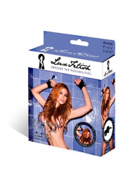 Наручники с присосками Sexy Suction - Lux Fetish - купить с доставкой в Рязани
