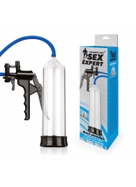 Прозрачная вакуумная помпа Sex Expert с насосом - Sex Expert - в Рязани купить с доставкой