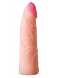 Фаллическая насадка на трусики харнесс - 17,5 см. - LOVETOY (А-Полимер) - купить с доставкой в Рязани