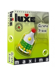 Презерватив LUXE Maxima  Сигара Хуана  - 1 шт. - Luxe - купить с доставкой в Рязани