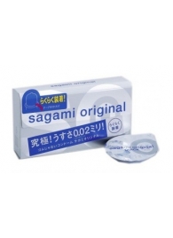 Ультратонкие презервативы Sagami Original QUICK - 6 шт. - Sagami - купить с доставкой в Рязани