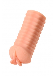 Мастурбатор-вагина ELEGANCE с ребрами на поверхности - KOKOS - в Рязани купить с доставкой