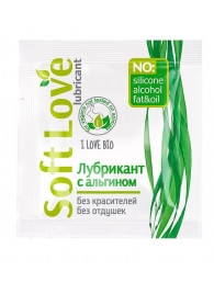 Пробник лубриканта на водной основе Soft Love - 3 гр. - Биоритм - купить с доставкой в Рязани