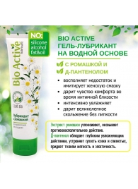 Лубрикант на водной основе Bio Active - 100 гр. - Биоритм - купить с доставкой в Рязани