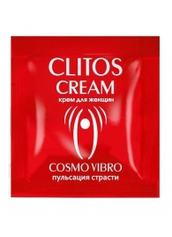 Пробник возбуждающего крема для женщин Clitos Cream - 1,5 гр. - Биоритм - купить с доставкой в Рязани
